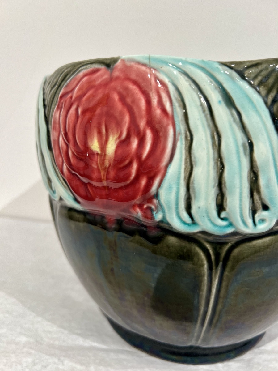 Cache pot barbotine Orchies-photo-4