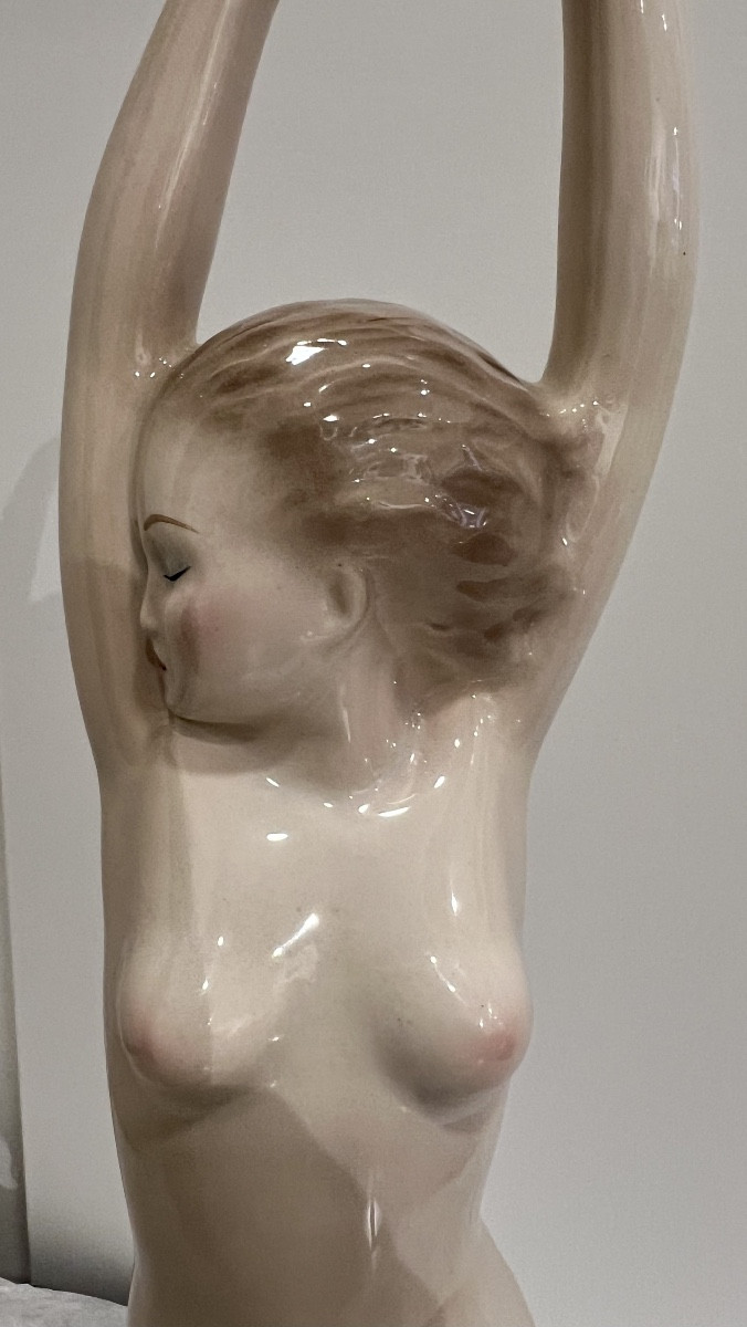 Venere- Figurina art déco Ronzan-photo-4