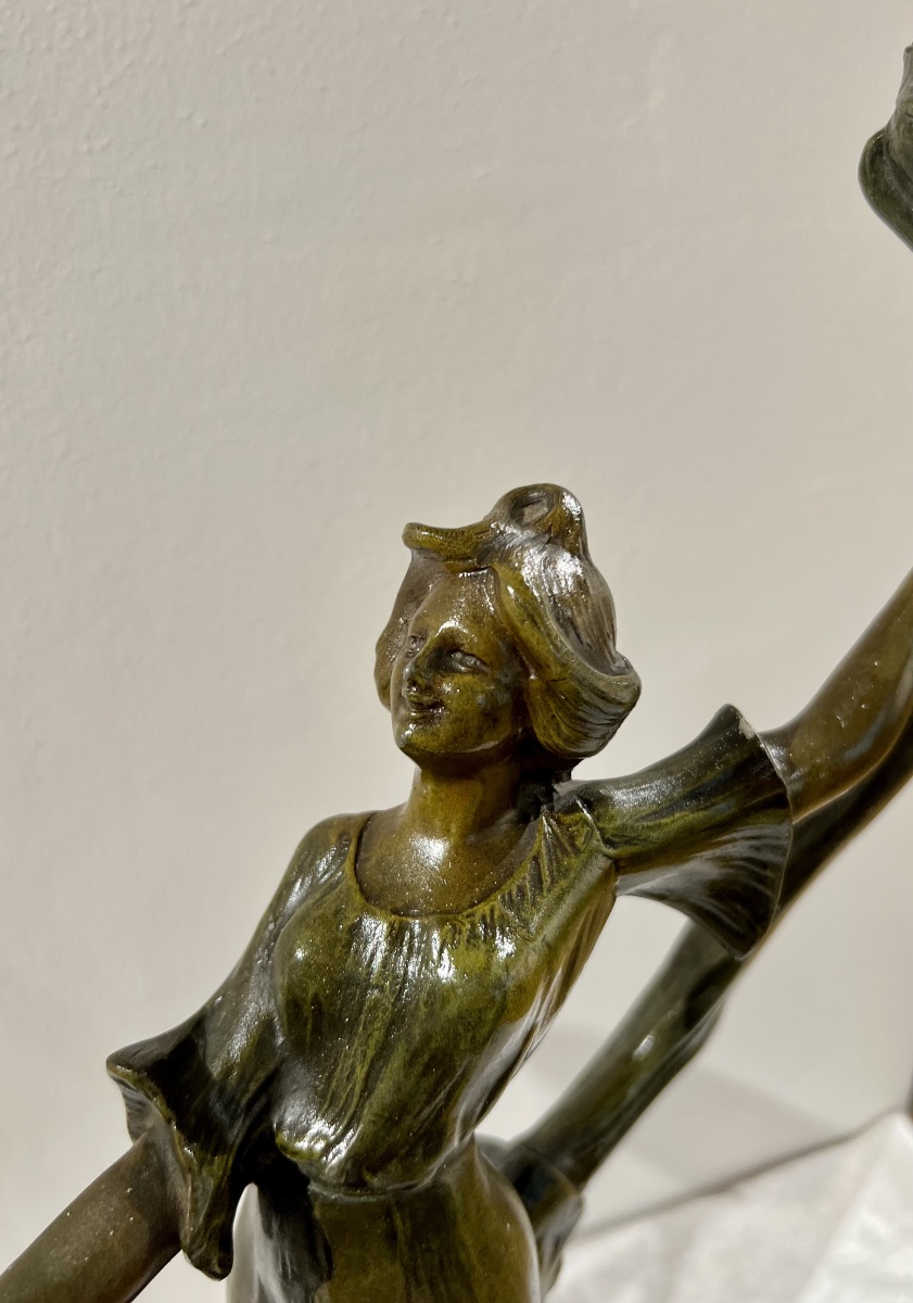 Candelieri/scultura art nouveau-photo-1