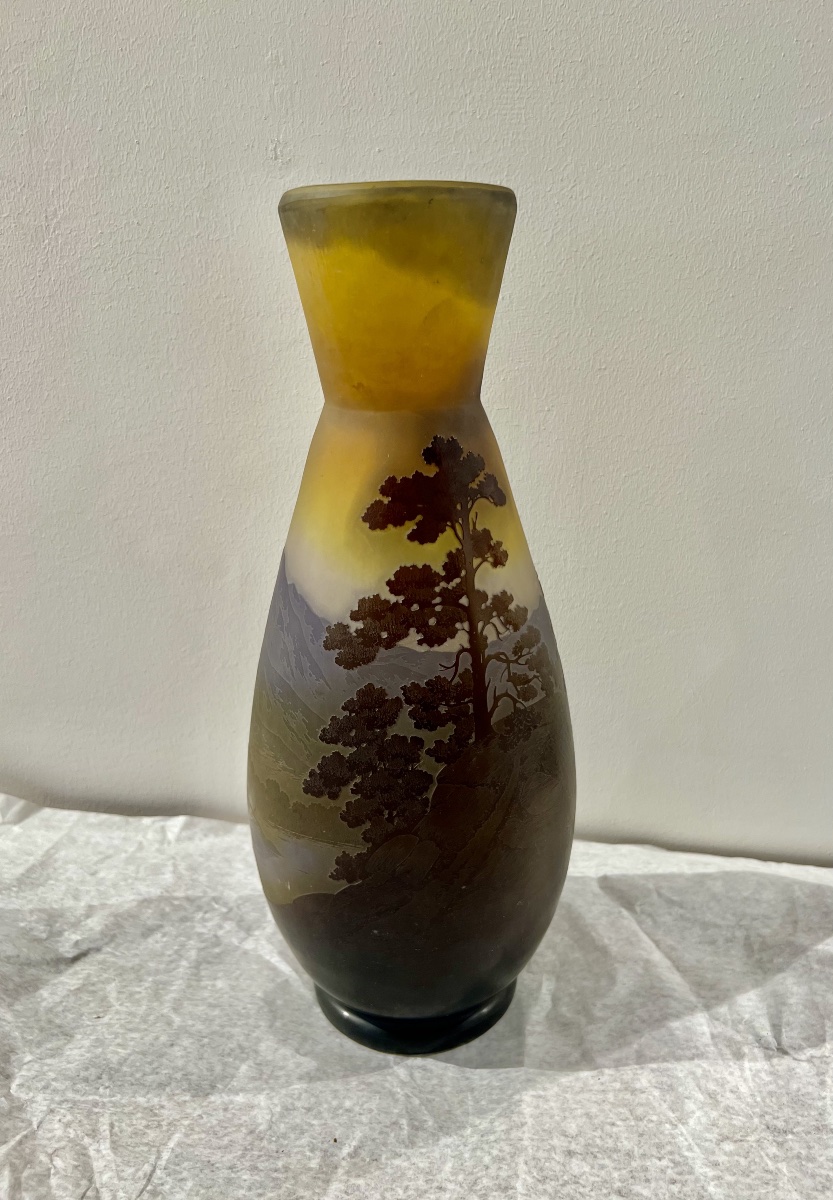 Vosgi- Vaso art nouveau Gallé-photo-3