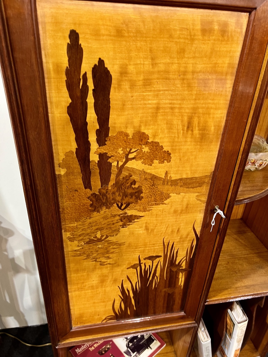 Cabinet art nouveau Majorelle -photo-3