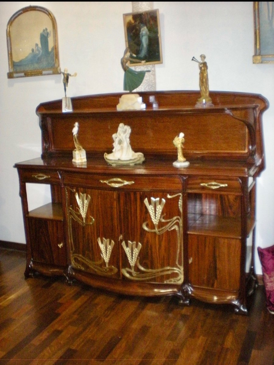 Épis De Blé - Buffet Art Nouveau Majorelle 