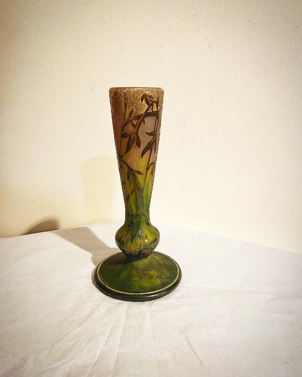 Vase Daum Nancy Art Nouveau 
