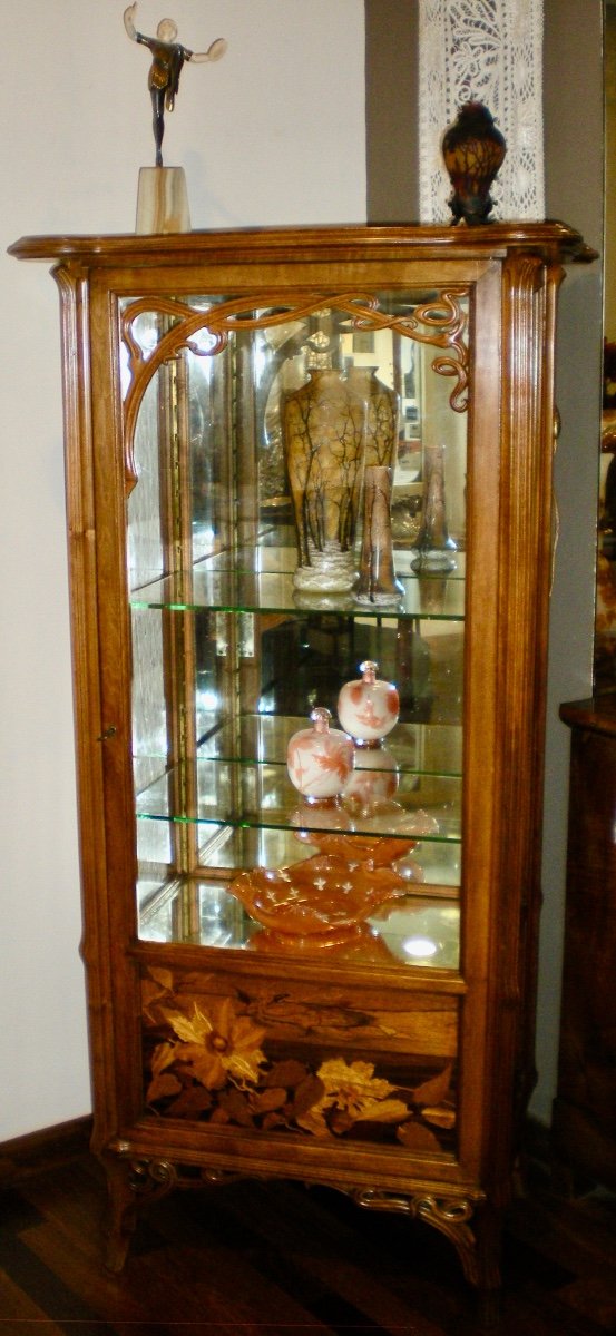 Clematis - Vitrine Art Nouveau Gallè