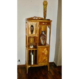 Margherite- Cabinet a musique art nouveau Gauthier