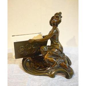 Porta corrispondenza art nouveau Clara Pfeffer 