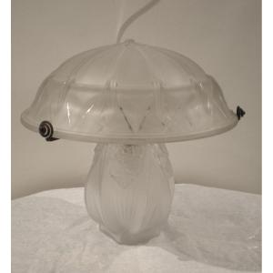 Lampada a fungo art déco Muller Freres Luneville