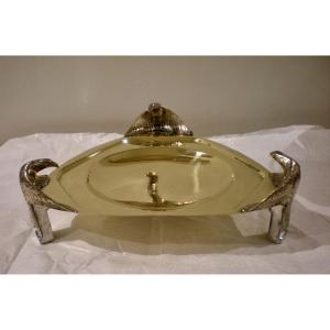 Aquile- Centrotavola jugendstil Kayser