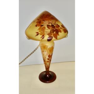 Rose- Lampada a fungo Gallé