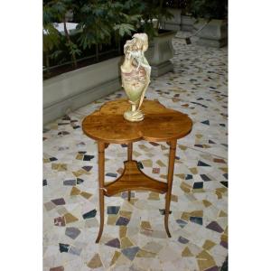 Beaucoup peu passionnement- Gueridon art nouveau Gallé