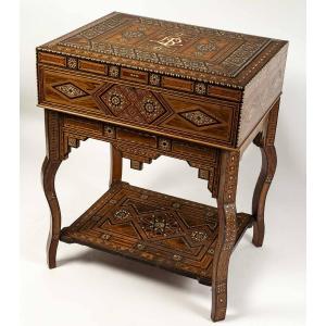 Syrian Style Toiletry Box Cabinet Late Nineteenth Century