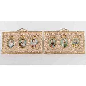 A Pair Of Gilt Bronze Frames Late 19th Century