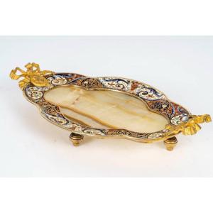 A Cloisonne Bronze Cup, Late 19th Century 