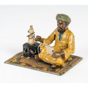 A Polychrome Spelter Sculpture Early 20th Century