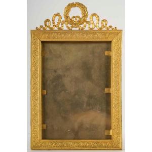 A Gilt Bronze Photo Frame, Late 19th Century