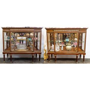 A Pair Of Paul Sormani Display Cabinets