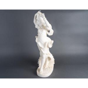Alabaster Sculpturemarch G., 19th Century 