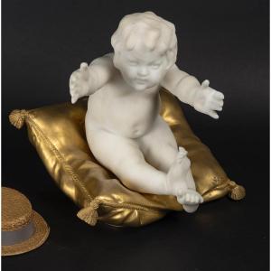 Marble Sculpture Affortunato Gory (1895 - 1925) 