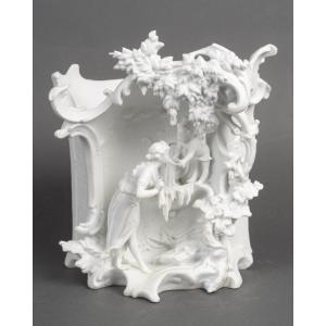 Biscuit Porcelain Cachepot – 19th Century