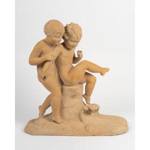 A Terracotta Sculpture, Late 19th Century
