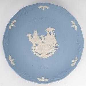 A Blue Wedgwood Dish, 20th Century Period