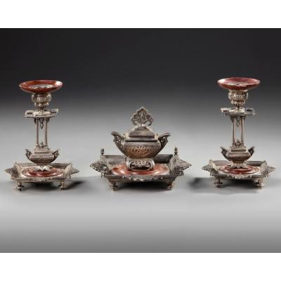 Desk Set XIXth Century