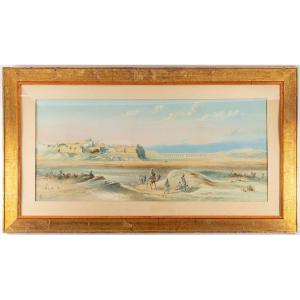 Orientalist Watercolor Painting Late Nineteenth Century