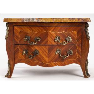 Small Miniature Commode End XIXth Century