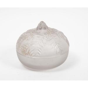 René Lalique: Round Vallauris Box