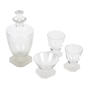  René Lalique (1860-1945): Service "daisies" 1935