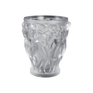 Lalique France : "bacchantes" Vase