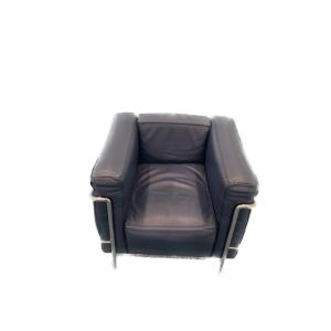 Le Corbusier For Cassina: Lc2 Armchair "pair Of Armchairs"