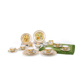 Hermes ,la Siesta: Tea Set 28 Pieces