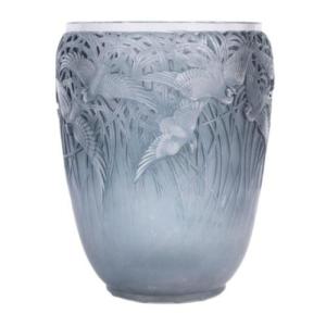 René Lalique - “aigrettes” Vase, 1931