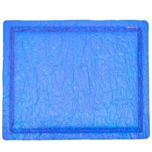 Christian Dior, Frosted Blue Plexiglass Tray, Circa 1980