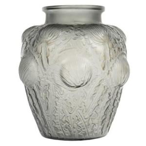 1926 – René Lalique – Domrémy Vase, Grey-tinted