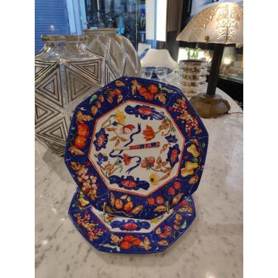 Hermès, 12 Plates In Marquetry With Oriental And Western Stones