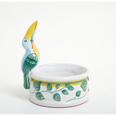 Hermès Et Moustiers, Toucans Model Candlestick