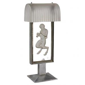 René Lalique (1860-1945) - Fireplace Lamp