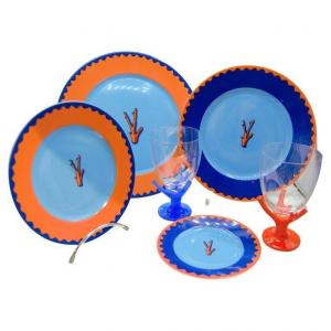 Garouste And Bonetti, Daum / Limoges Porcelain Set, 1989