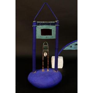 Bruno Revault - Cowrie Sculpture. 80s-90s