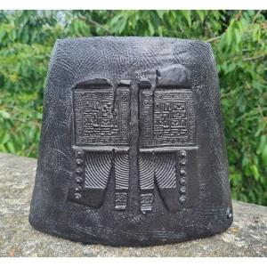 Suzy Brunet, Atelier Palègre - Ceramic Stele Vase. 80 Years