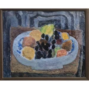 Pierre Frémont (1886-1974) - Enamel On Copper With Cubist Decor