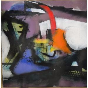 Dror Neeman - Large Enamel Plaque