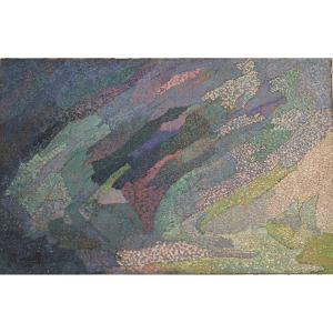 Maurice Lerouillé - Oil On Canvas From 1948
