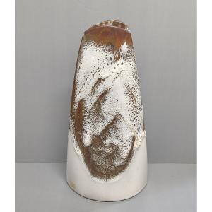 Yvon Le Douget - Large Sculptural Vase. 1990s