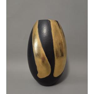 Jean Cacheleux - Black And Gold, Ceramic