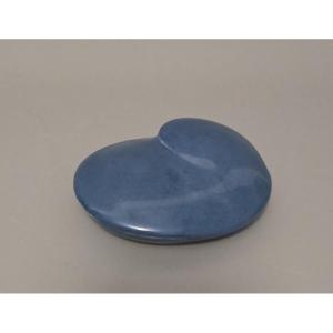 Aisaku Suzuki - Blue Glazed Porcelain Sculpture