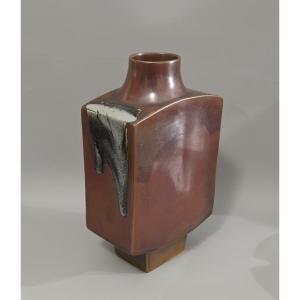 Jacqueline Orr - Large Quadrangular Ceramic Vase