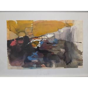 Ruth Cozen Snyder - Mixed Media On Paper